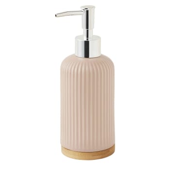 Smart - Distributeur de savon en céramique rose