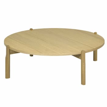 Gala - Table basse ronde bois massif