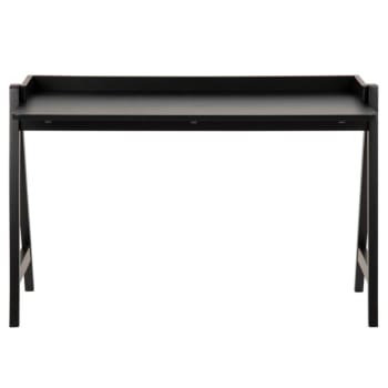 Mizu - Bureau moderne minimaliste 126cm en bois noir