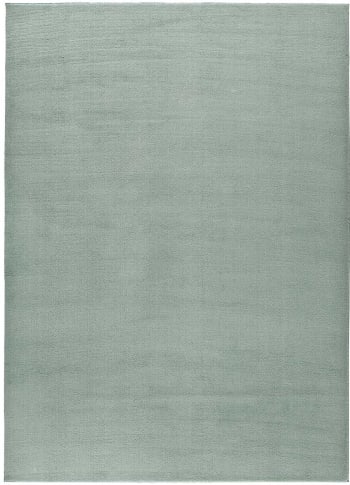 LOFT - Tapis uni lavable vert, 160X230 cm