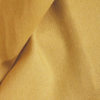 Cotton - Rideau en polycoton jaune 140x250