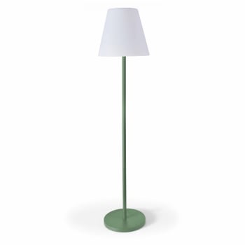 Bell - Lámpara de pie de acero verde
