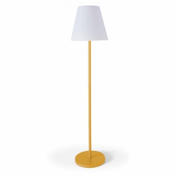 Bell - Lámpara de pie de acero amarillo