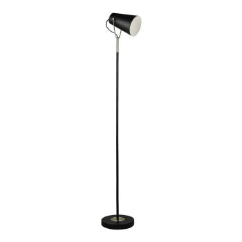 Lampadaire industriel en  noir 150 cm