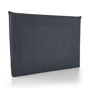 Maja - Tête de lit en tissu gris anthracite 140 cm