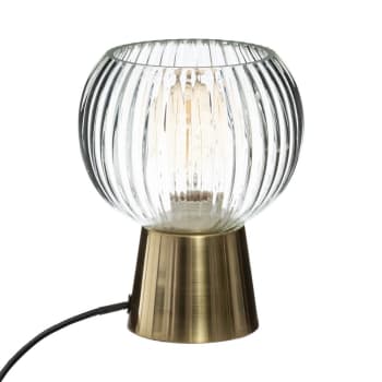 LAYE - Lampe en verre H19,5cm