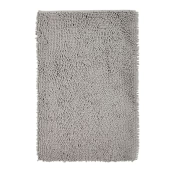 Essential - Tapis de bain mèche uni en Polyester Beige 50x80 cm