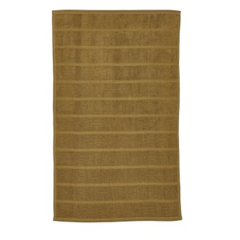 Essential - Tapis de bain uni en Coton Bronze 50x80 cm