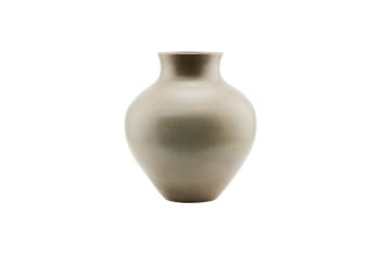 Santa fe - Vase aus Keramik H41, braun