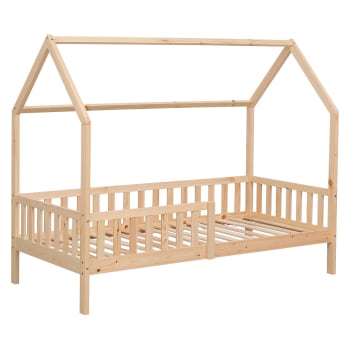 Marceau - Cama cabaña para niños 190x90 cm madera