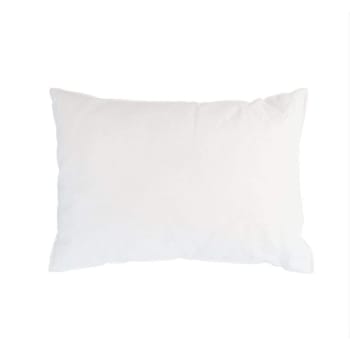 Protection literie - Protège-oreiller molleton blanc 63 x 63