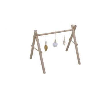 Arche en bois avec jouets à suspendre charlie de Nattou sur allobébé