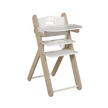 Chaise haute évolutive bois