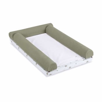 Housse De Matelas à Langer Bébé 81x41 Cm - En Coton Doux, Motifs Mignons, Lavable, Pour Table à Langer