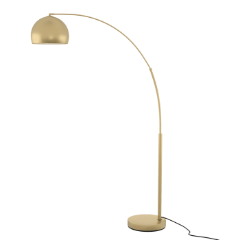 Dinard - Lámpara de pie en metal color latón