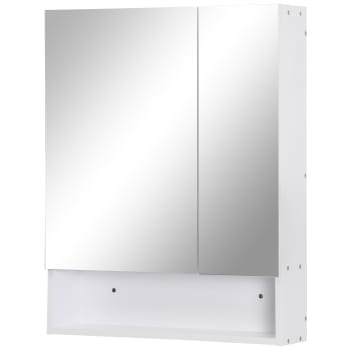 Homgoday Mobiletto con Rotelle Bianco Lucido 46x36x59 cm in Truciolato,  Salvaspazio Armadietto da Esterno, Mobili Esterno Balcone per Soggiorno,  Ufficio, Camera da Letto, Bagno : : Casa e cucina