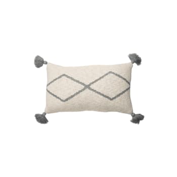 Soleil D'Ocre Federa Per Cuscino In Velluto Blu E Ocra - 32x50 Cm - Cuscino Decorativo Stile Giapponese Con Cerniera