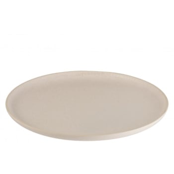 Plato marie cerámica crema 33 cm