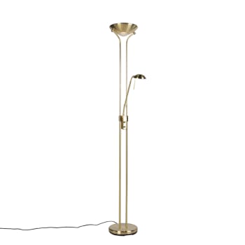 Diva - Lámpara de pie acero oro/latón 25.4 x 180 (cm)