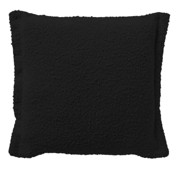 OTIS - Coussin - noir en acrylique et polyester 45x45 cm uni