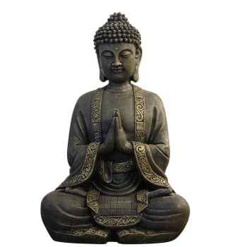 BOUDDHA - Estatua grande de meditación de Buda Zen - H25