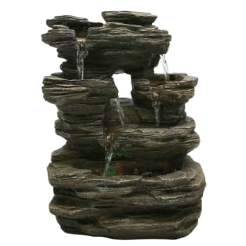 PIETRA - Fontana da interno naturale - H35 cm