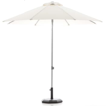 Sunny - Toile de rechange blanche pour parasol rond 250cm