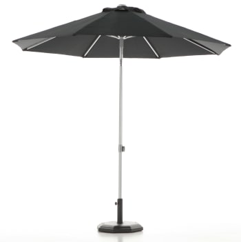 SUNNY - Toile de rechange noire pour parasol rond 250cm