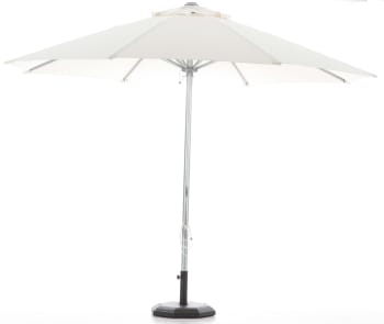 Sunny - Toile de rechange blanche pour parasol rond 300cm