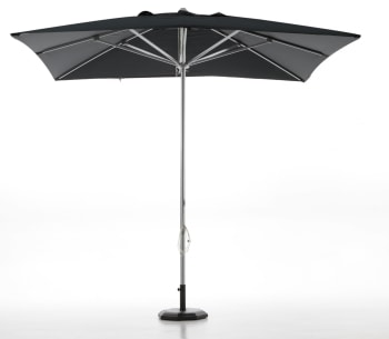 Sunny - Toile de rechange noire pour parasol carré 300cm