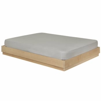 Cadre de lit 140 x 190 cm Bois de pin massif