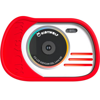 Appareil photo numérique et vidéo Kidycam Waterproof rouge