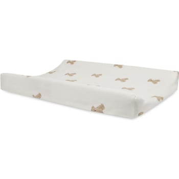 Housse de matelas a langer en éponge bouclette - Terracotta - 50 X 75 cm Housse de matelas a langer en éponge bouclette - Terracotta - 50 X 75 cm