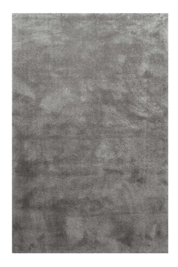 Tappeto Magico Genio 50X80 in Microfibra Antiscivolo Lavabile in Lavatrice - Varie Colori - Euronovità Srl (Grigio