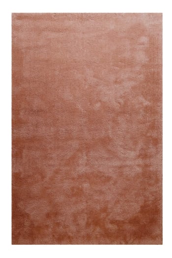 Pisa - Tapis en microfibre dense cognac 120x170 cm