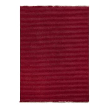 Modern - Tapis réversible rouge 120x170