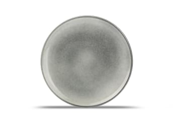 MERIDIAN - Assiette plate 26cm vert/bleu - Lot de 4