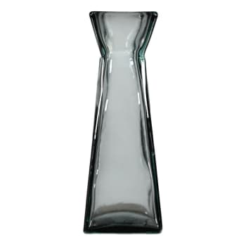 Gotland - Vase en verre recyclé  anthracite 45 cm