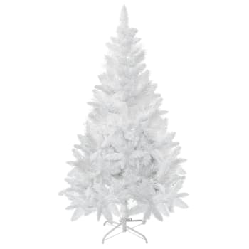 Árbol de navidad 101 x 101 x 150 cm color blanco
