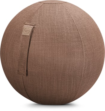 Austin - Balle d'assise tissu jacquard brique avec poignée polyester D65