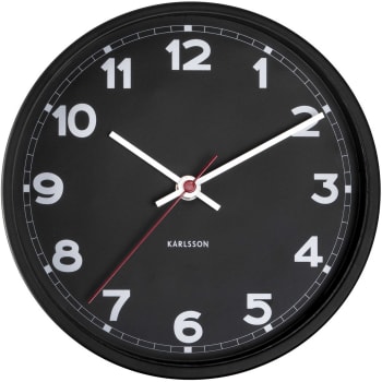 New classic - Horloge classique mini noir diam 20cm