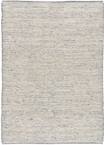 REIMAGINE - Tapis en coton recyclé, couleur blanc, 120X170 cm