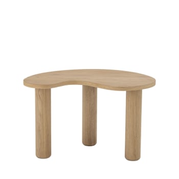 LUPPA - Table basse de forme organique en bois H40cm bois clair