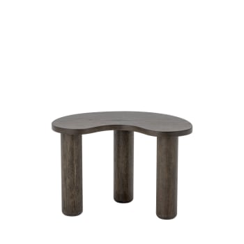 LUPPA - Table basse de forme organique en bois H35cm bois foncé