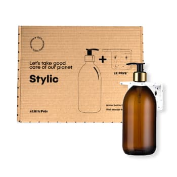 STYLIC - Support mural + distributeur de savon / Coffret Élémentaire Stylic