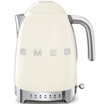 Années 50 - Bouilloire à température réglable 1,7L crème Smeg