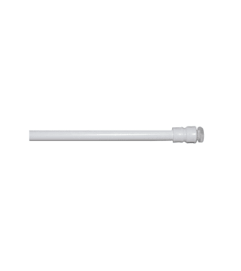 Tringle à rideau sans perçage, extensible de 60 à 90 cm - Blanc