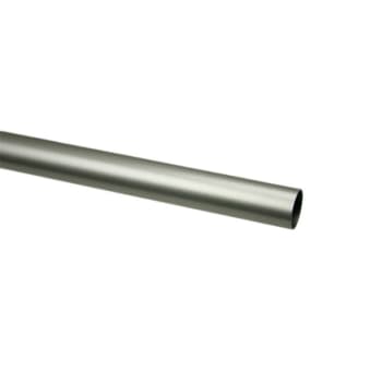 Tringle Vitrage Sans Perçage Extensible ø8 mm Autobloquante 80-120 cm  Coloris - Nickel