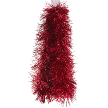 Guirlande sapin de Noël rouge - 200cm