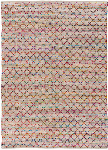 Reunite - Tapis descente de lit multicolore 60x110 cm